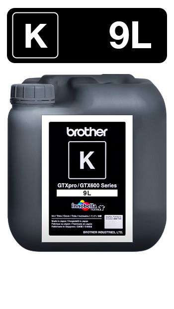 9 Liter Black Ink Container for Brother GTX (While Supplies Last)