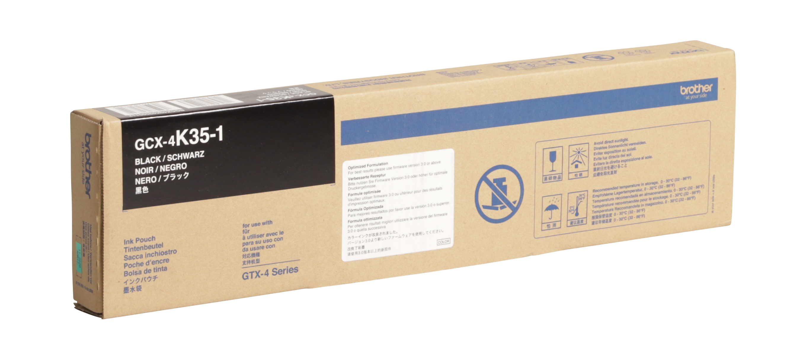 350cc Black Ink Pouch for Brother GTX