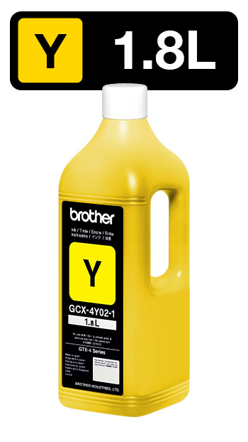 1.8 Liter Yellow Ink Bottle for Brother GTX
