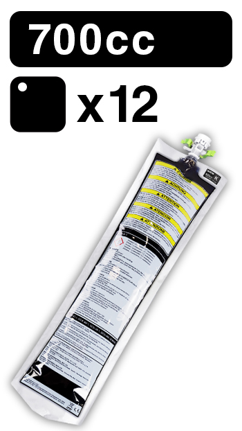 GTX INK 700cc Black - 12 Pack