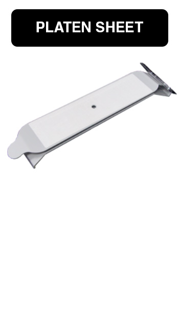 Platen sheet replacement - sleeve