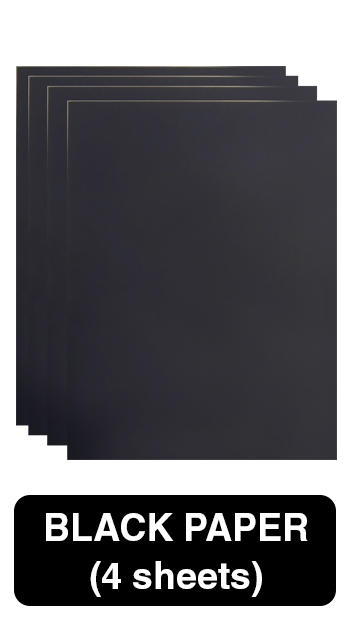 Black Paper (4 Pieces)