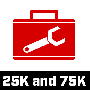 25K and 75K Preventative Maintenance Kit for GTXpro