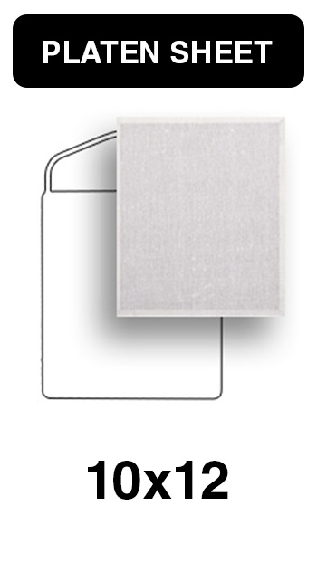 PLATEN SHEET 10X12