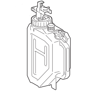 TANK WHITE X6 SUPPLY ASSY