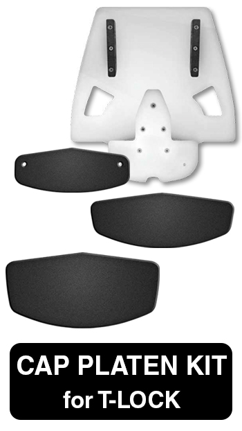 TLOCKCAP PLATEN KIT, BASE 2 RISERS, ACCS