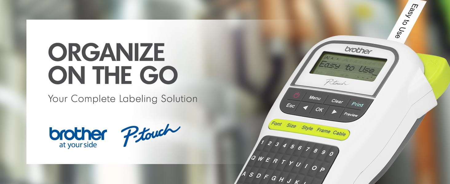 Organize on the go: Your complete labeling solution