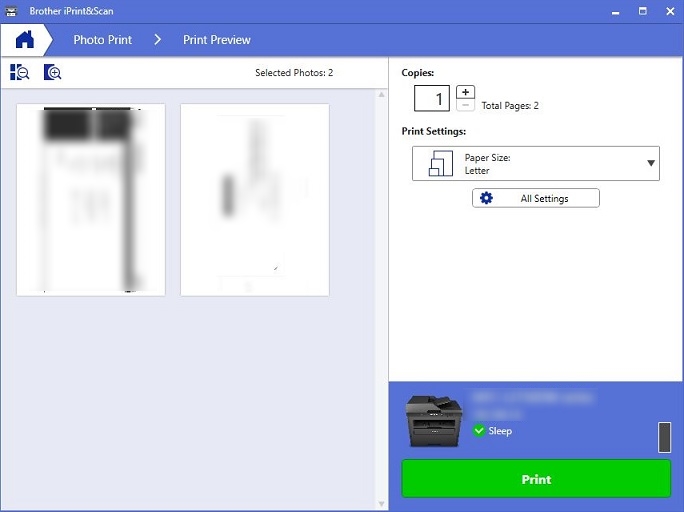 iprint and scan windows 10