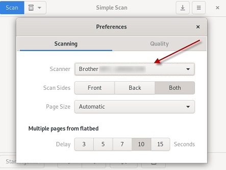 brother scanner driver linux