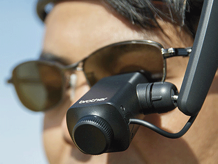 AiRScouter Head-Mounted Camera