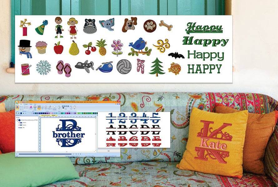 More Fonts, Designs & Accents