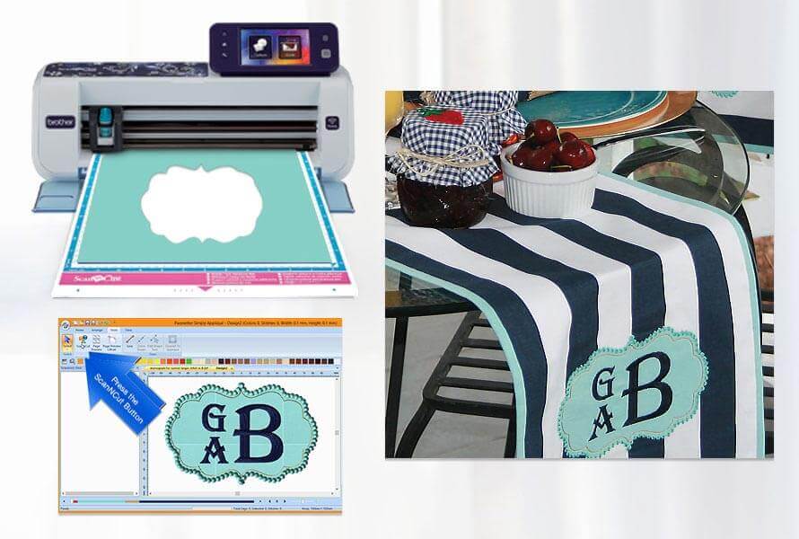 Precisely Cut Appliqués with ScanNCut
