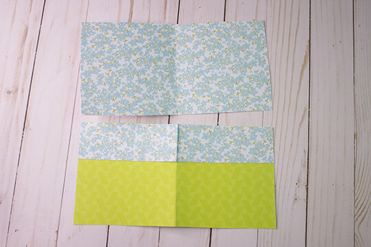 easter card step 1