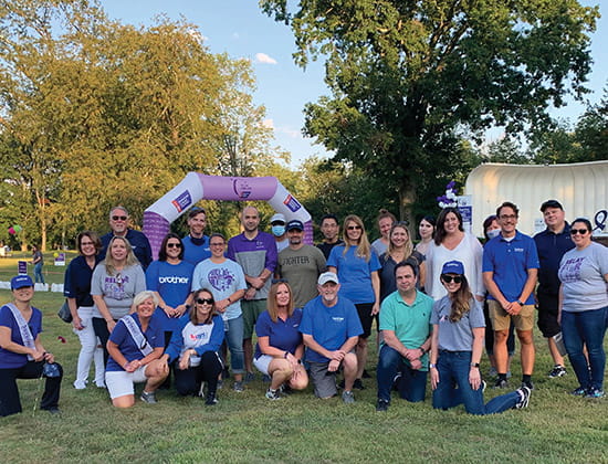 Relay for Life event attendees