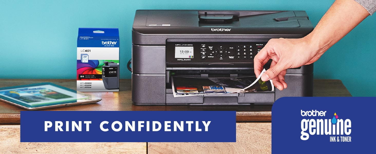 Print Confidently with Brother Genuine Ink & Toner