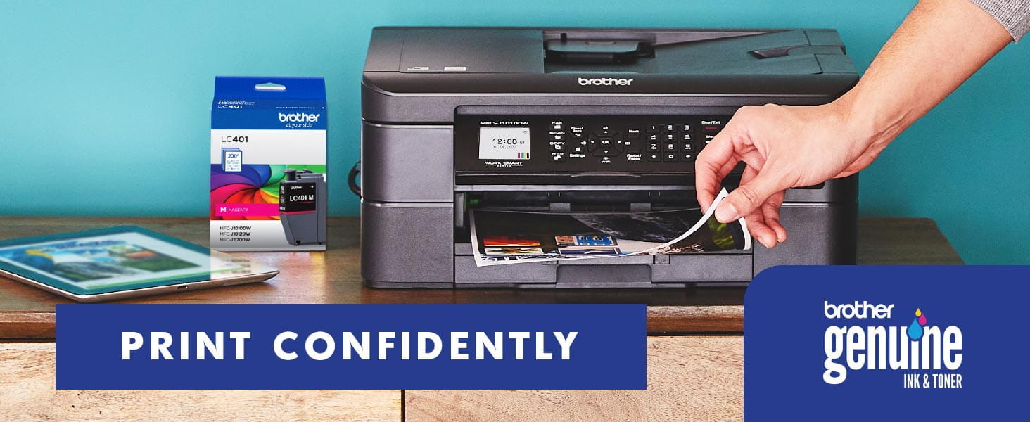 Print Confidently with Brother Genuine Ink & Toner