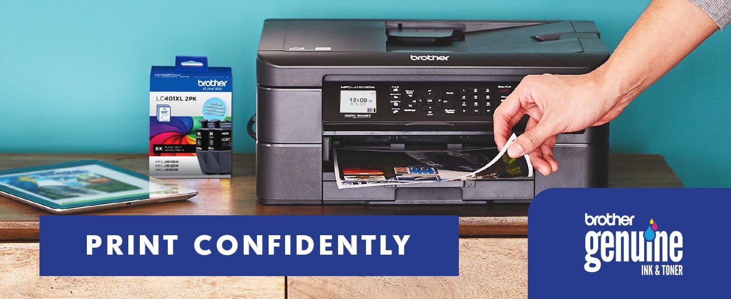 Print Confidently with Brother Genuine Ink & Toner