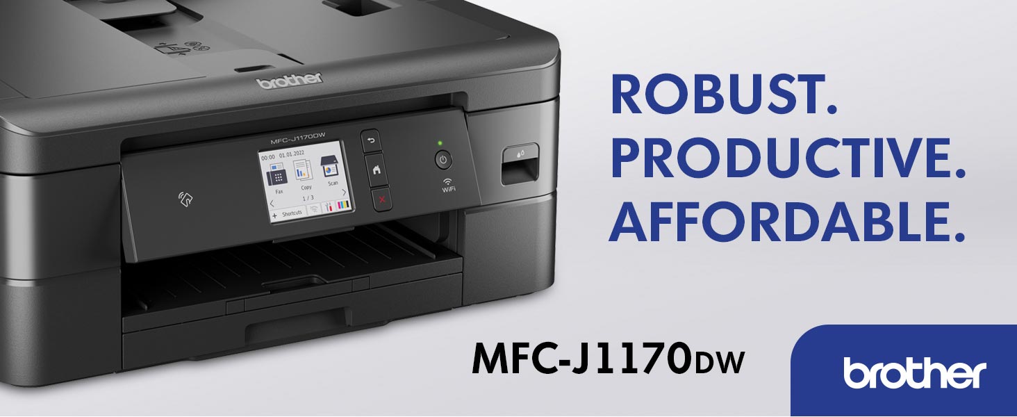 Brother MFCJ1170DW: Robust. Productive. Affordable.