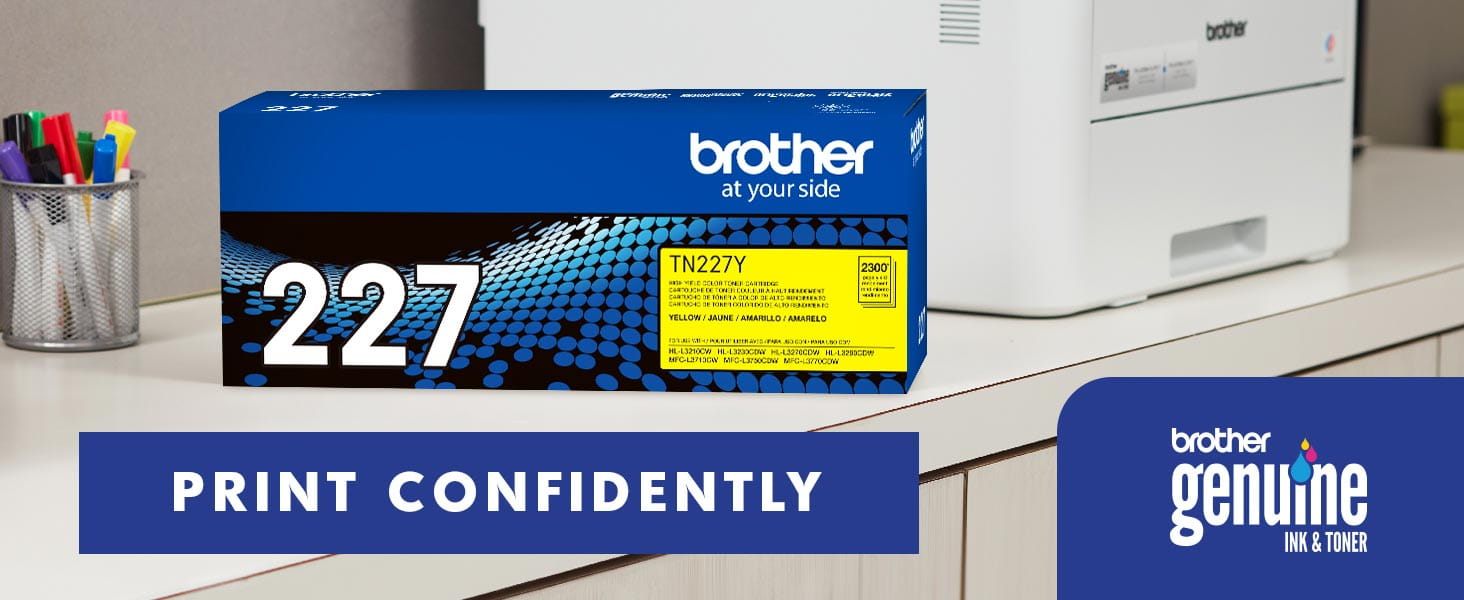 Print confidently with Brother Genuine Ink & Toner