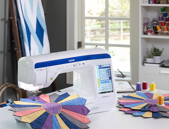 BQ3100 Quilting machine on table