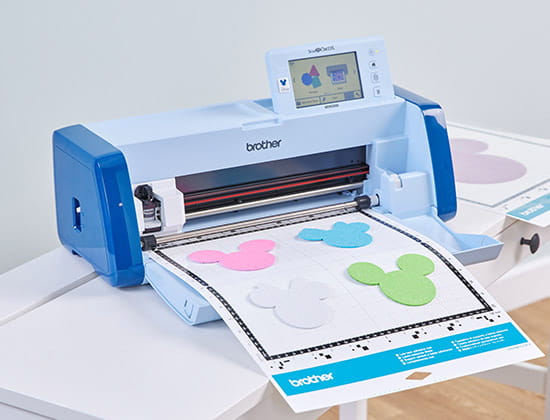 ScanNCut DX SDX330D with Disney Mickey Mouse cutouts