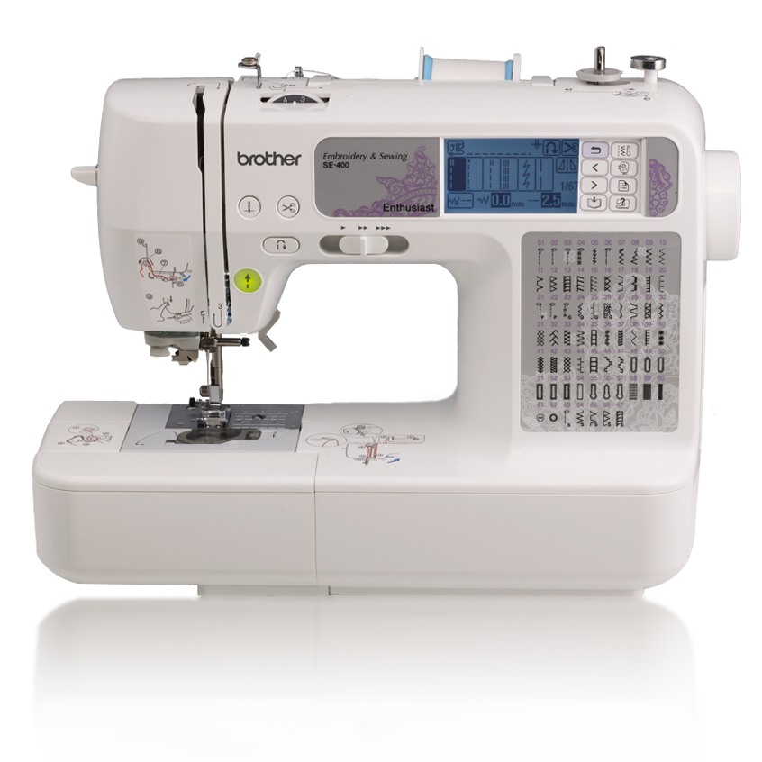 Brother SE400- small embroidery machine