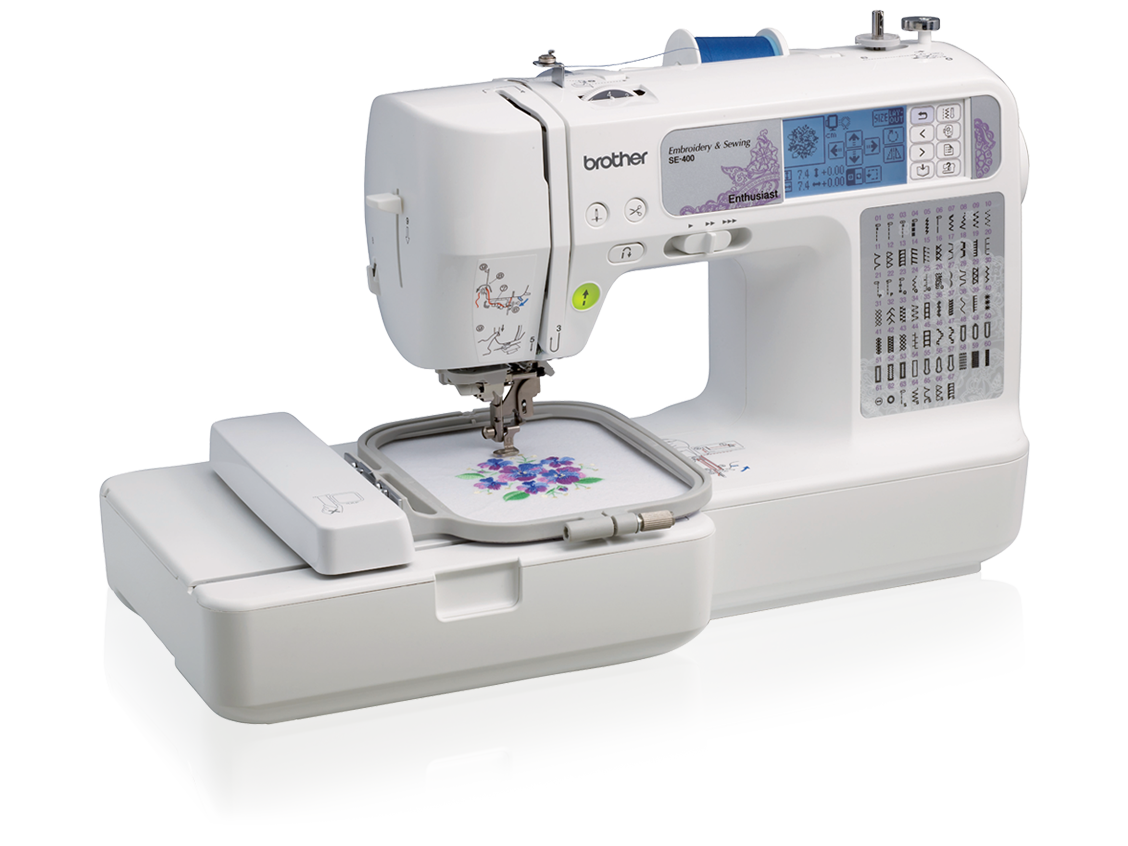 Brother SE400- Small Embroidery machine