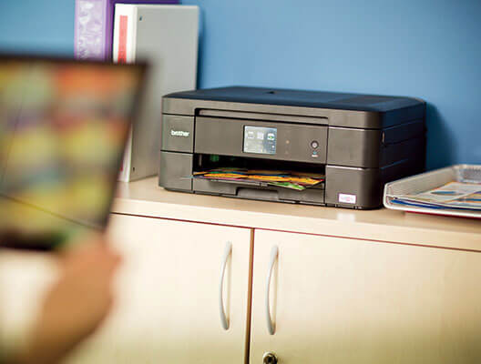 Brother Printer in Background