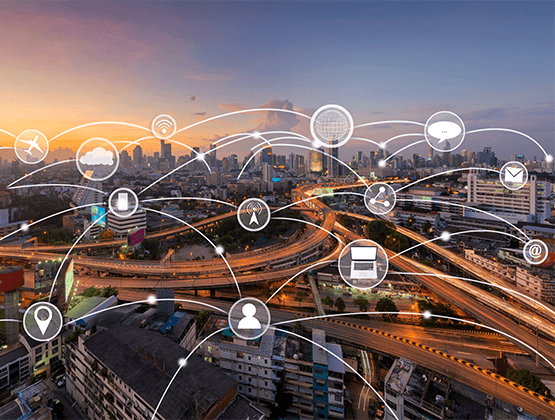Interconnected web of devices