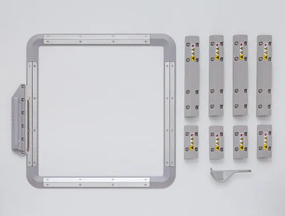 Magnetic embroidery frame