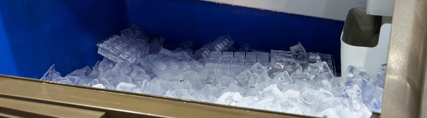 ice machine utilizing Brother gear motors for food processing