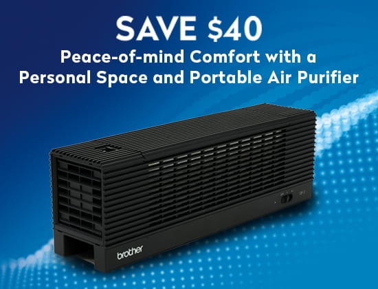 AirSure DF-2 Save $40 on blue background