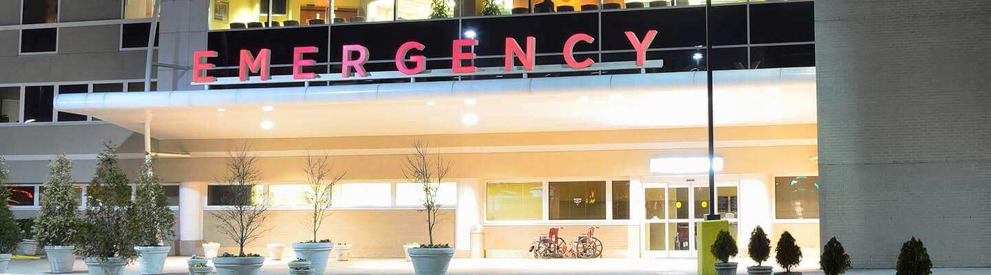 Emergency room exterior