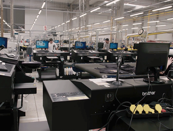 Computer terminals on direct-to-garment printers
