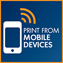 Print from mobile devices logo