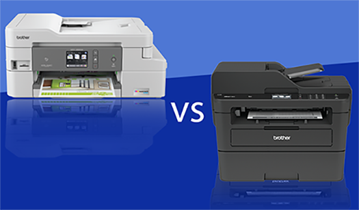 inkjet vs laser