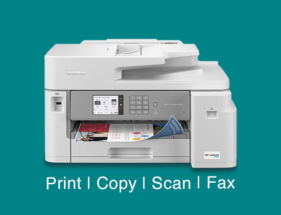 Inkvestment Tank printer for printing, copying, scanning and faxing