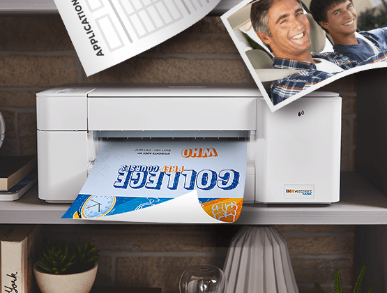 Compact design fits into nearly any workspace
