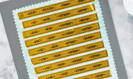 Glitter tape collection