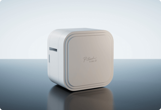 P-touch Cube XP angled