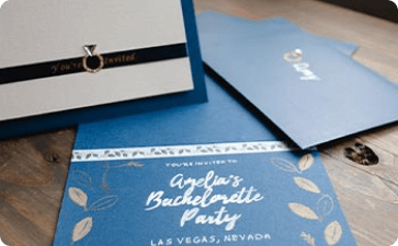 Creative wedding invitations