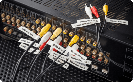 Categorized AV cables